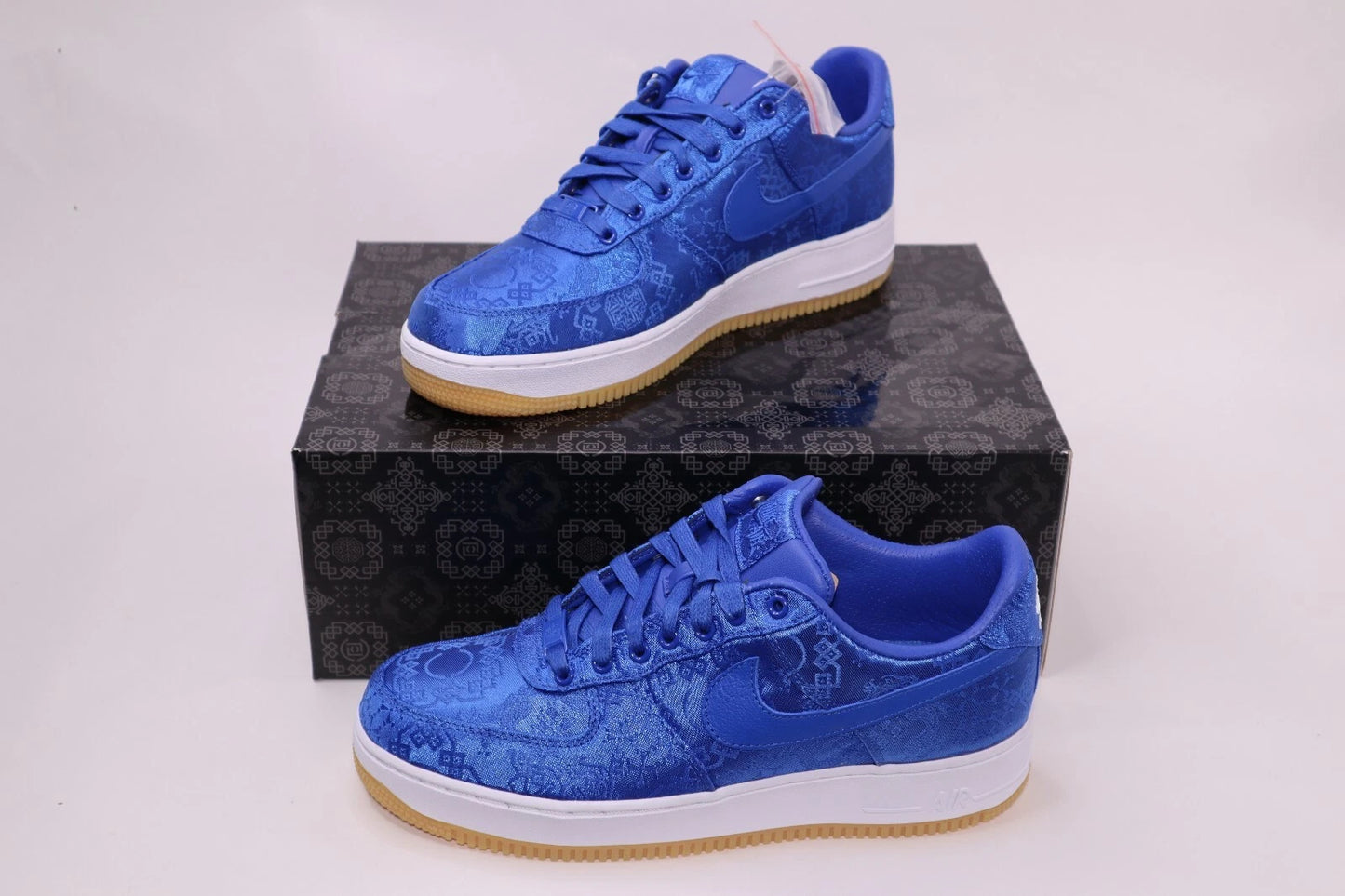 Nike x CLOT Air Force 1 Low Royal Blue Silk – Premium Collaboration Sneaker