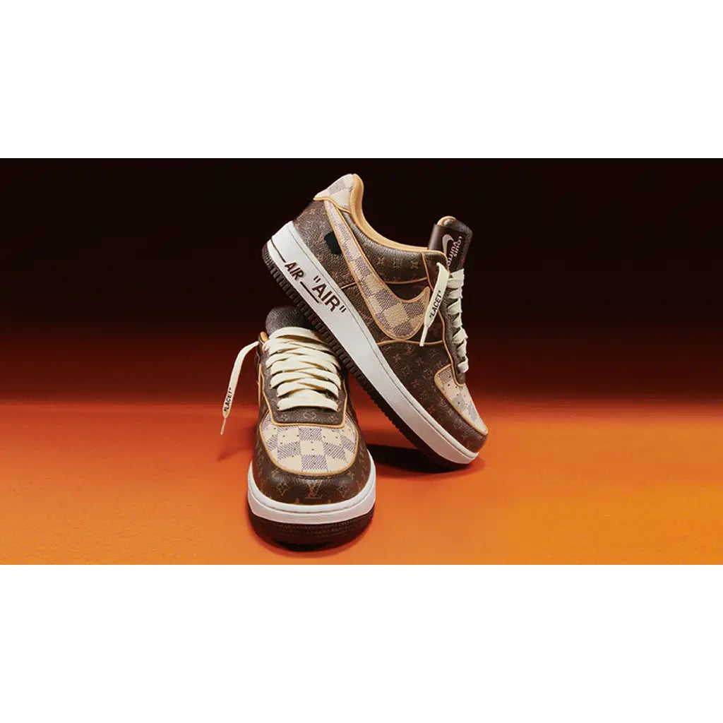 Virgil Abloh x Louis Vuitton x Nike Air Force 1 Brown – Exclusive Designer Collaboration