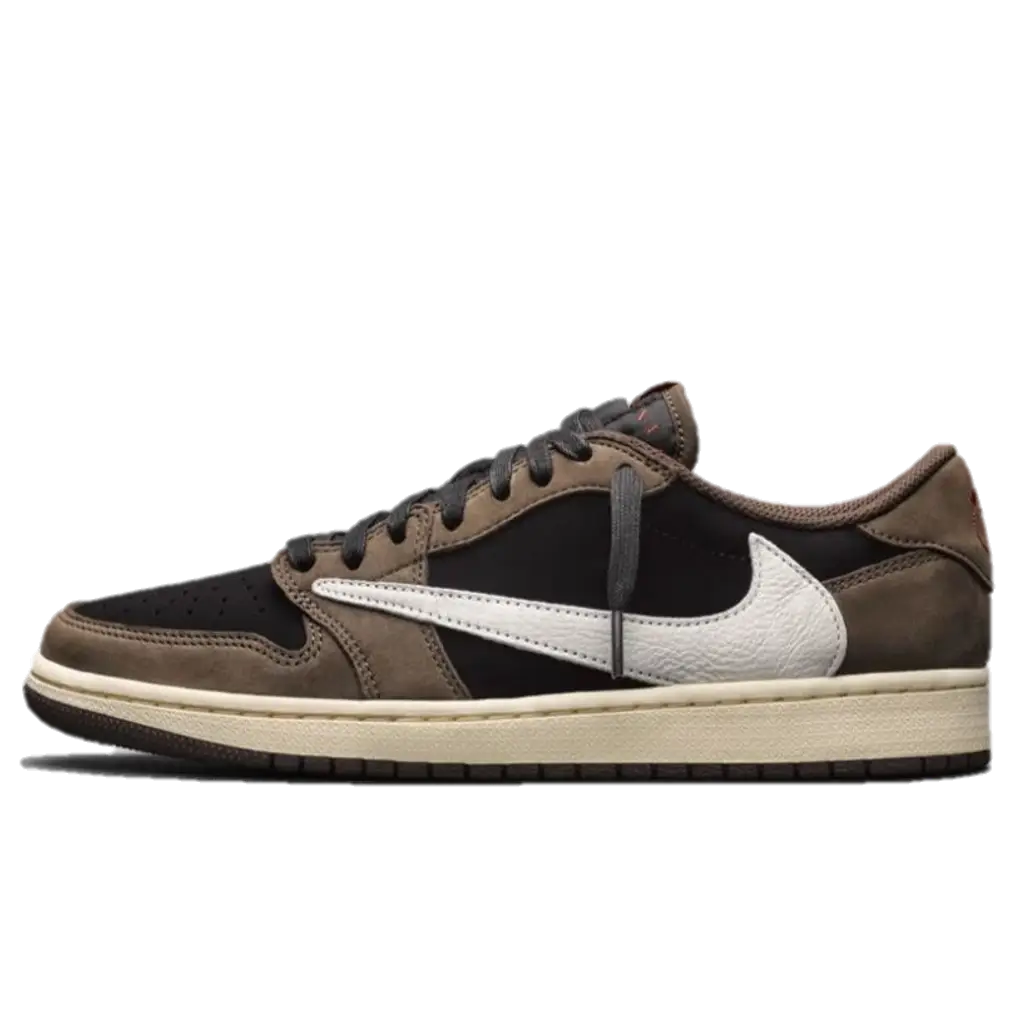 Nike Air Jordan 1 Retro Low OG SP x Travis Scott Cactus Jack “Black Dark Mocha” – Limited Edition Sneakers