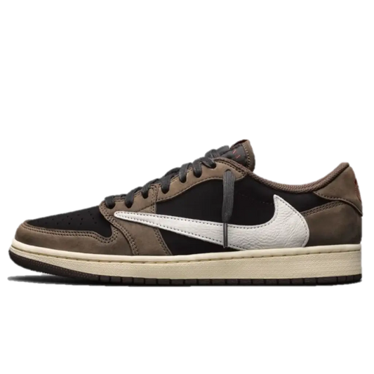 Nike Air Jordan 1 Retro Low OG SP x Travis Scott Cactus Jack “Black Dark Mocha” – Limited Edition Sneakers